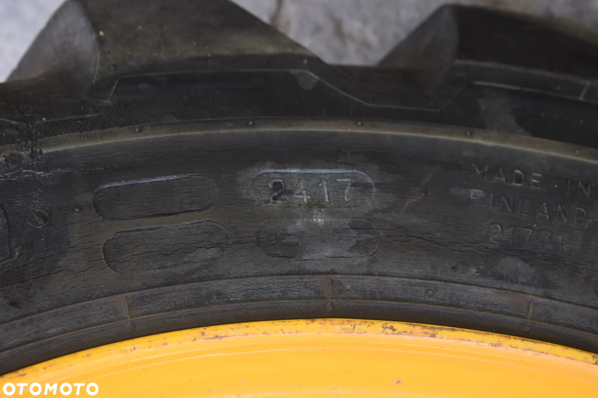 Koła R22.5 Nokian 600/50- 22.5 do koparki opony balony 24 płótna - 33