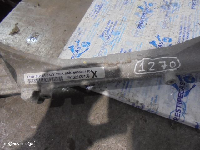 Caixa Direcao 48001B10A NISSAN MICRA K12 2010 1.2I 80CV 5P PRETO - 1