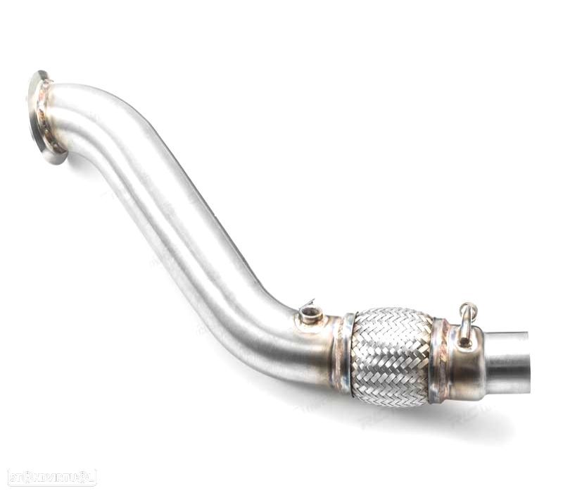 SUPRESSOR DE CATALISADOR BMW F20 F21 F30 F31 INOX - 2
