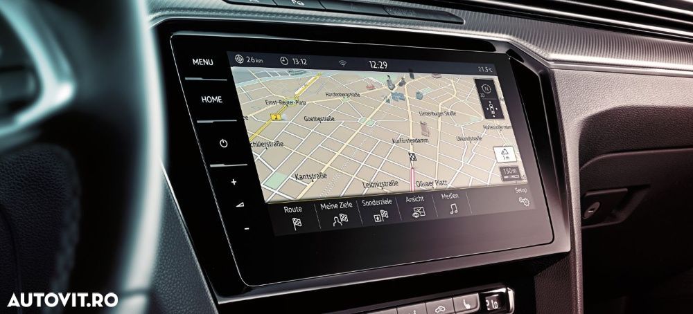 Rama Adaptoare Navigatie Display 9.2 inch Passat B8 3G Piano Black - 6