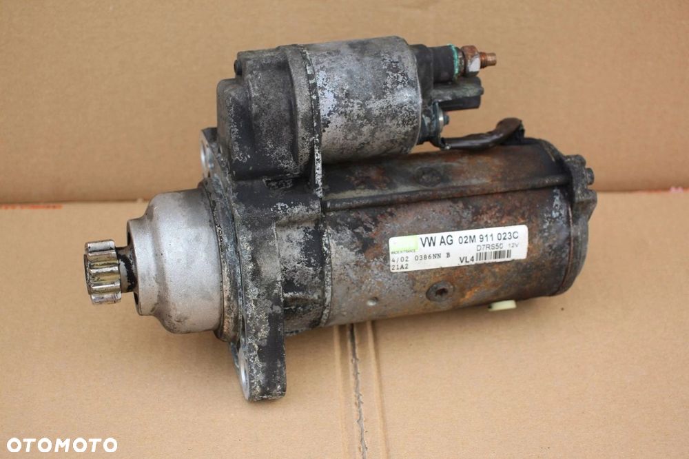 Rozrusznik silnika 1.9 TDI audi vw seat skoda 02M911023C DIESEL - 1