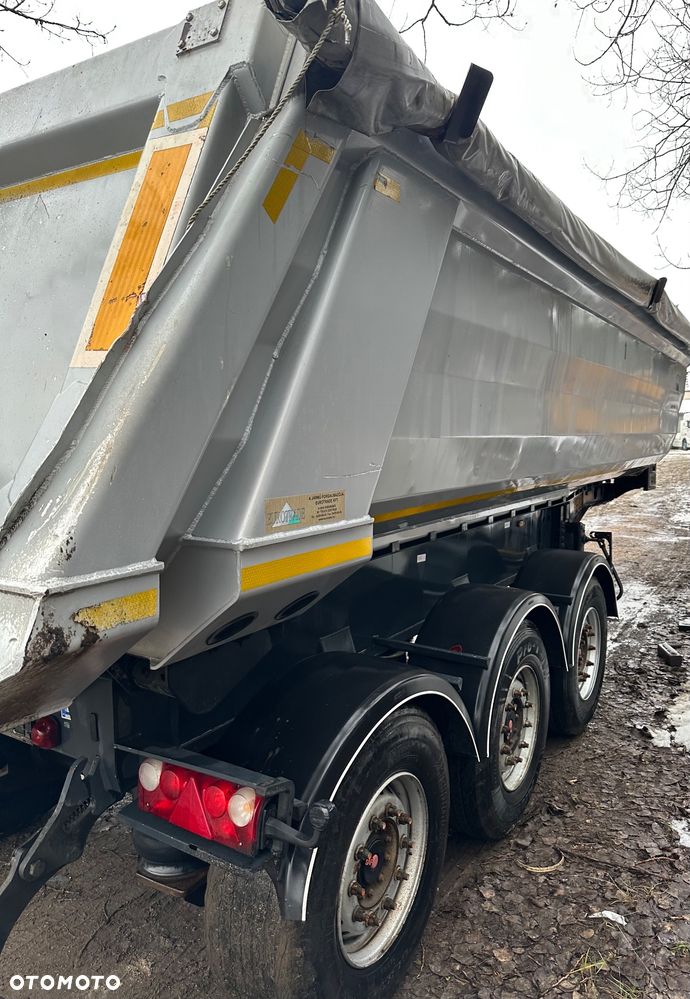 Wielton WYWROTKA NW-3 28m3 HARDOX OSIE SAF OŚ PODNOSZONA PLANDEKA WAGA:5200kg 2015r STAN IDEALNY - 4