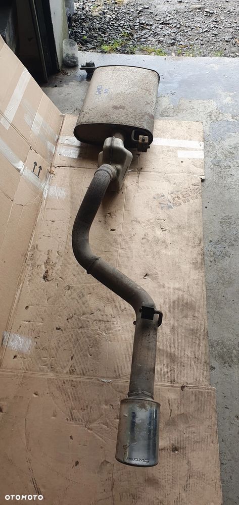 Tłumik końcowy wydech AMG Mercedes ML W163 Lift 4.0 CDI 1634903501 - 4