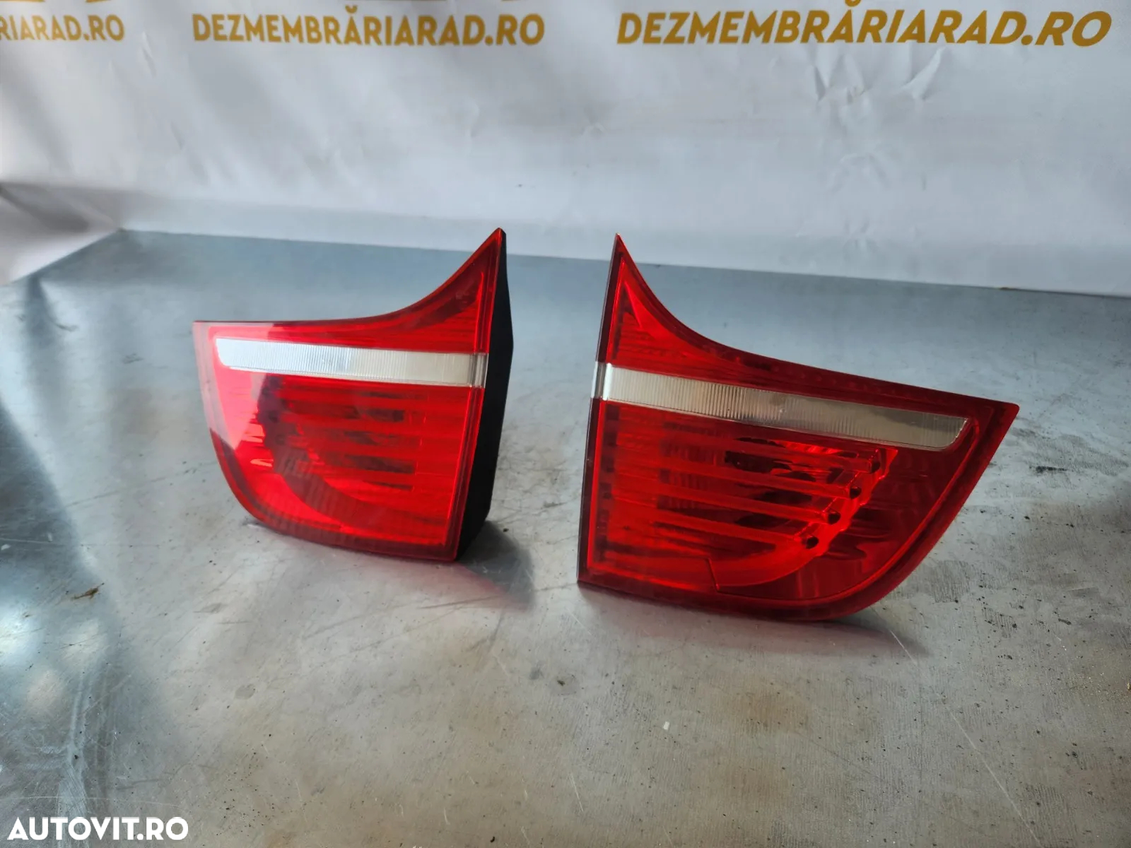 Lampa Stop Tripla Stanga Dreapta De Pe Haion Bmw X6 E71 LED - Dezmembrari Arad - 4