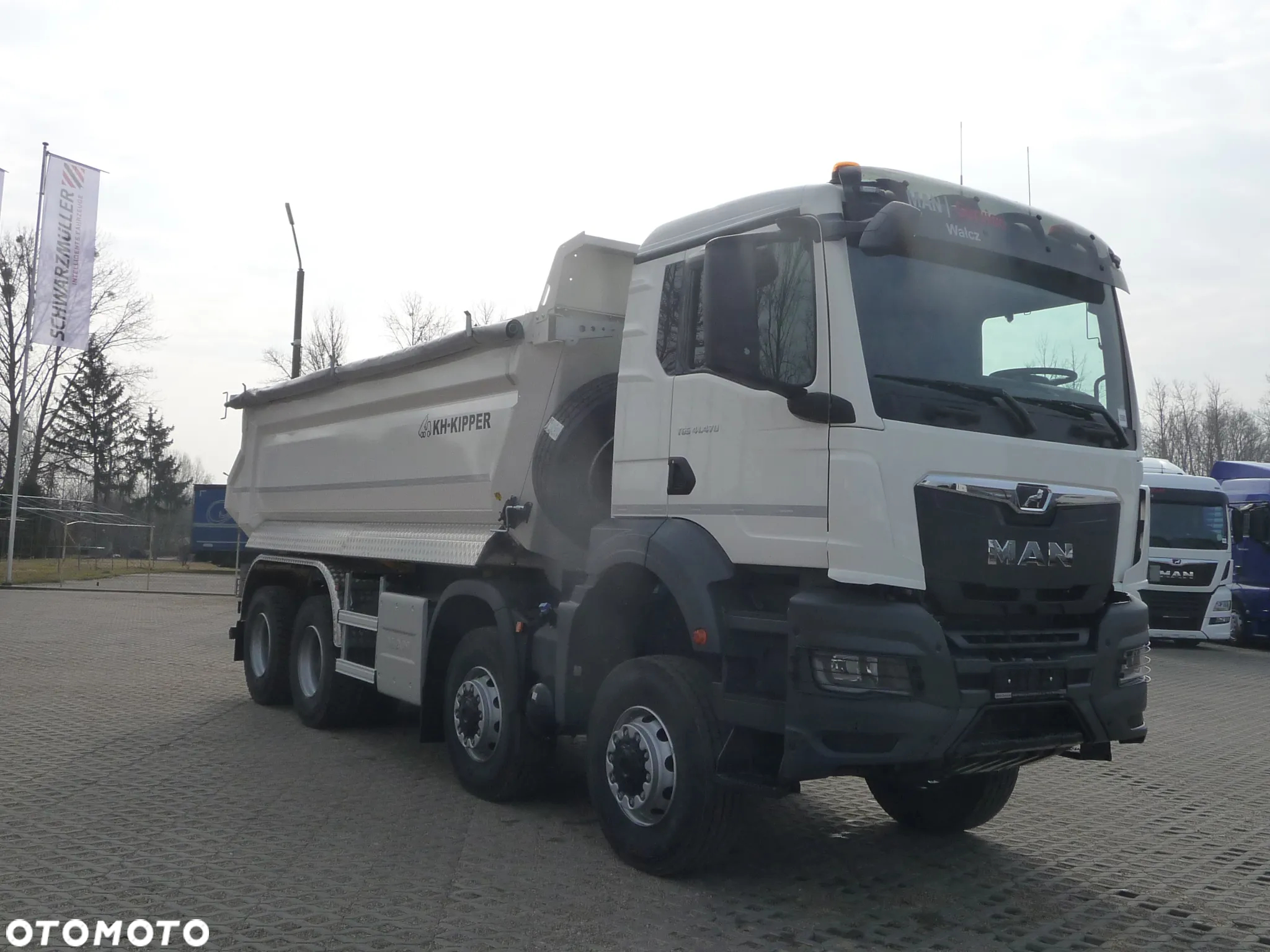 MAN TGS 41.480 8x8 WYWROTKA - 3