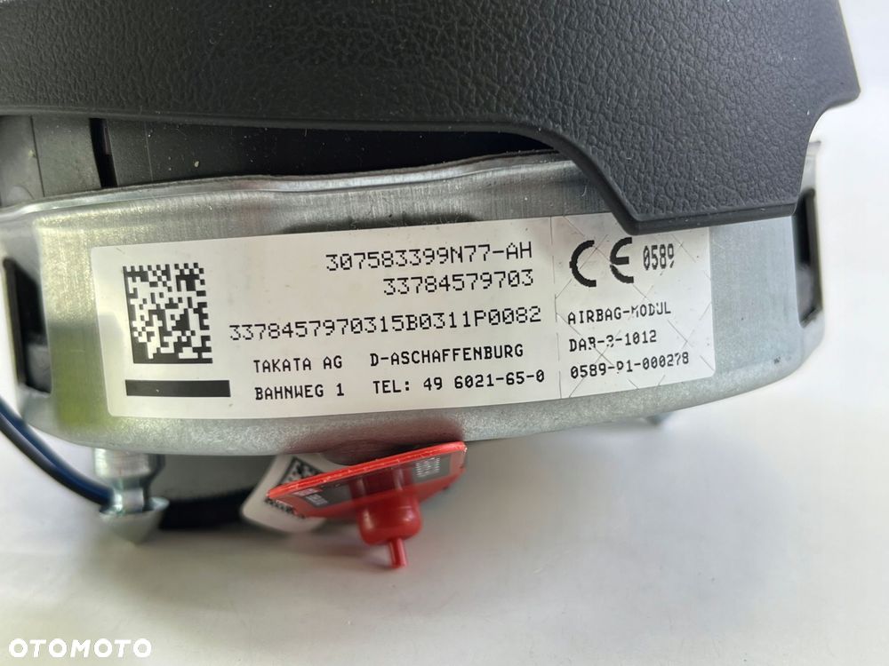 poduszka powietrzna kierowcy bmw f10 f11 f20 f30 f32 mpakiet 7583399 - 6