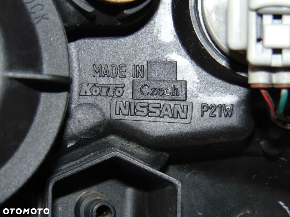 ORYGINAŁ lampa przednia przód lewa prawa Nissan Almera N16 lift FL 02-06r - 13