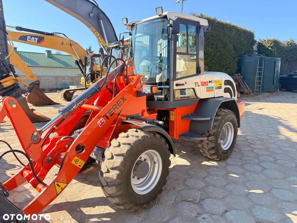 Terex TL120 ładowarka , Import Niemcy. szufla do wyboru. DŁUGIE ramię - 6