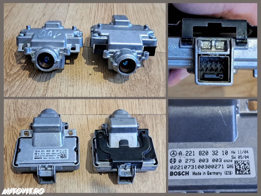 Mercedes SZL Panglica volan Panou butoane avarii ESP DSR Bloc lumini Panou butoane umplere Calculator confort Camera nigt vision Senzor parcare Capac carlig bara Broasca incuietoare haion W221 W164 W169 W245 W205 W253 W251 W216 W447 - 6