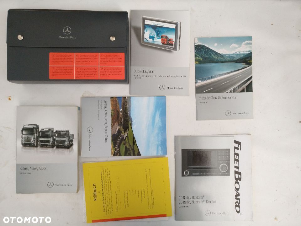 Instrukcja obsługi kpl. Mercedes Actros MP4