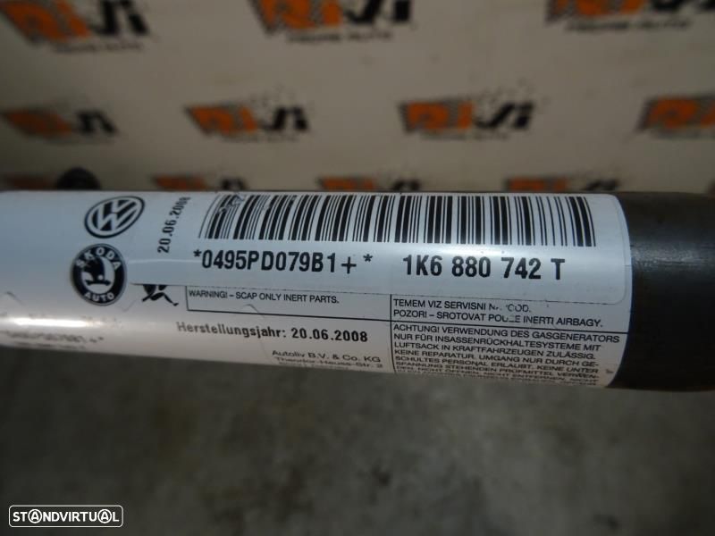 Airbags De Cortina Volkswagen Golf V (1K1)  1K6880741t / 1K6 880 741 T - 6