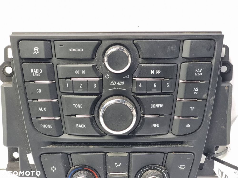 PANEL KLIMATYZACJI OPEL MERIVA B II 13435154 1362776 - 5