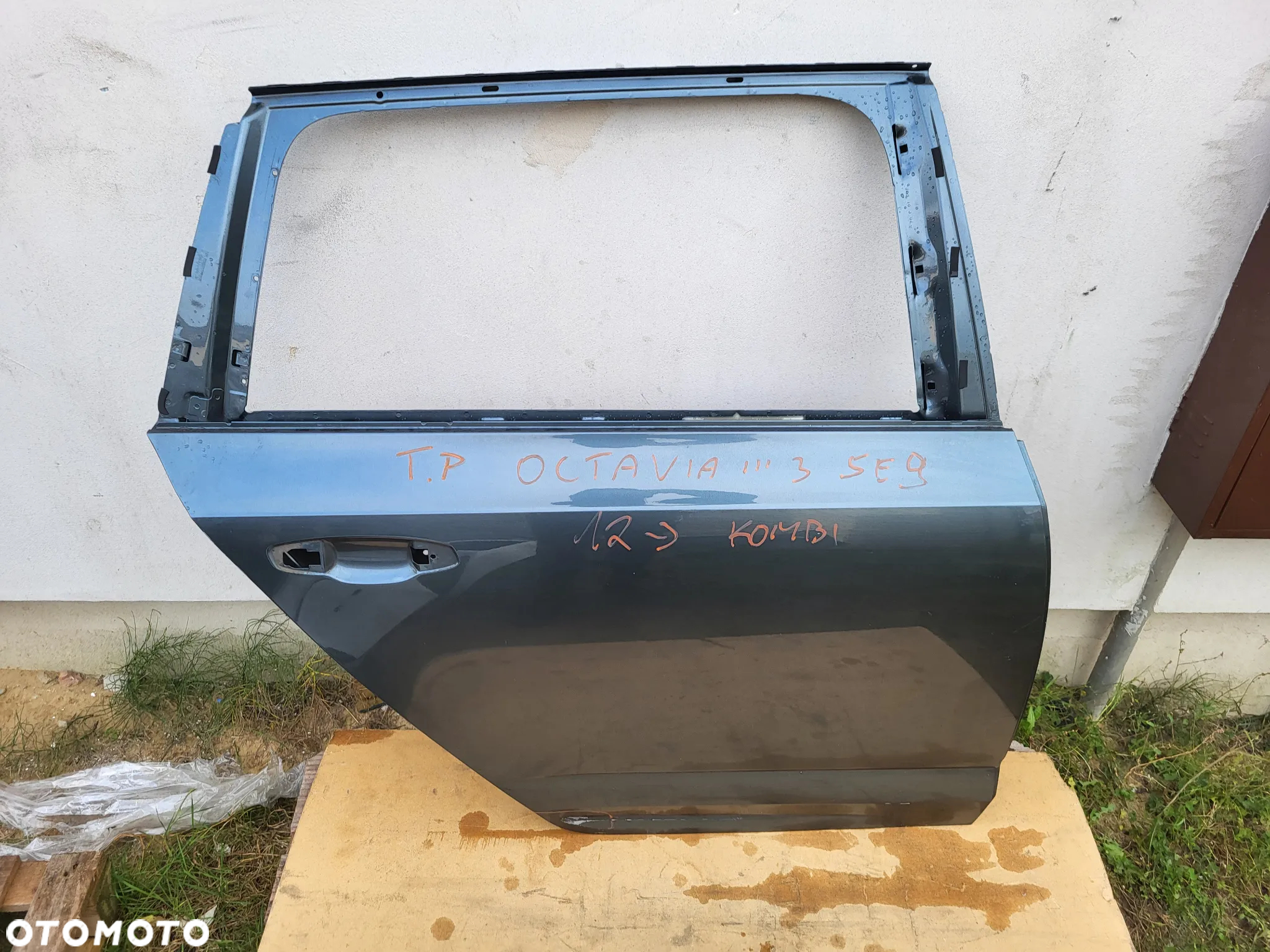 Drzwi Prawe Tylne SKODA OCTAVIA III 3 5E9 12- KOMBI - 5