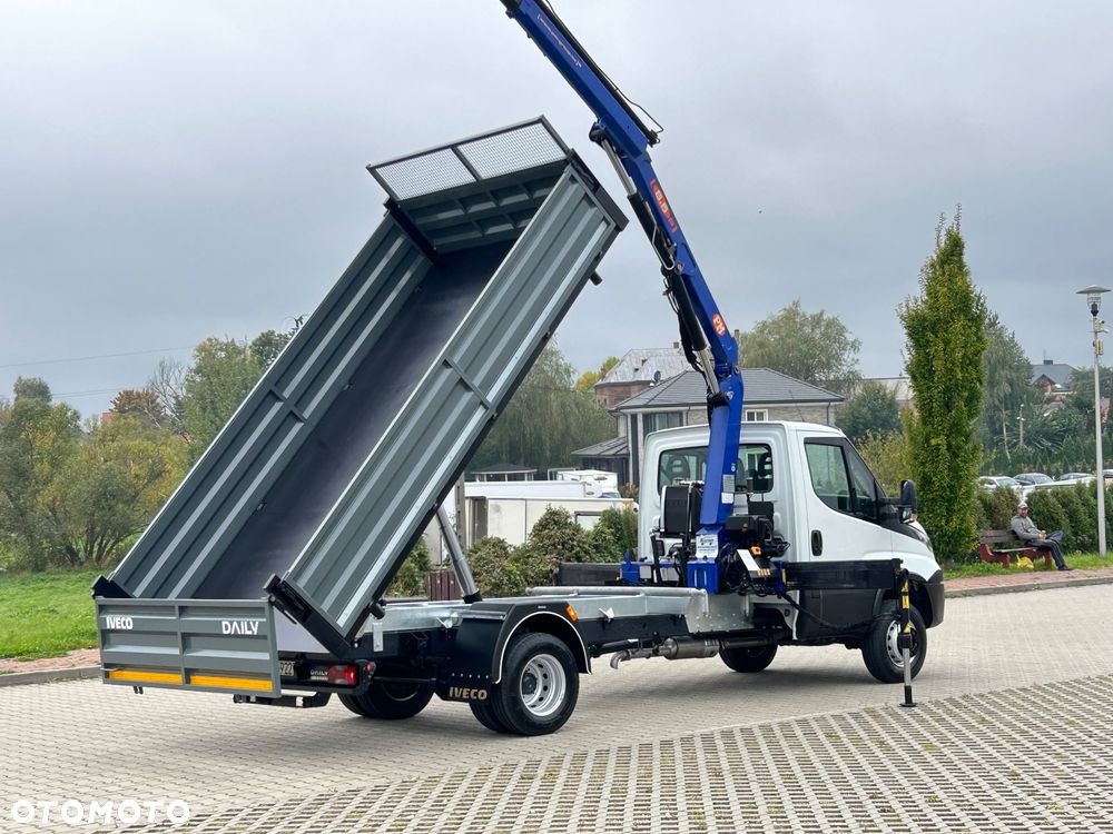 Iveco DAILY 72-180 3.0 HPI 180KM * HDS PM 6.5 * 2800 Udźwig * 82 Tyś km* Wywrotka 3 Stronna *Blokada Mostu - 24