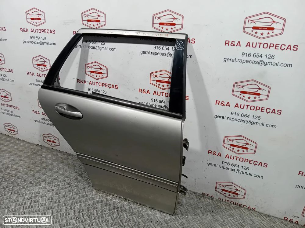 Porta Trás Traseira Esquerda Mercedes Class C W203 Station Original - 4