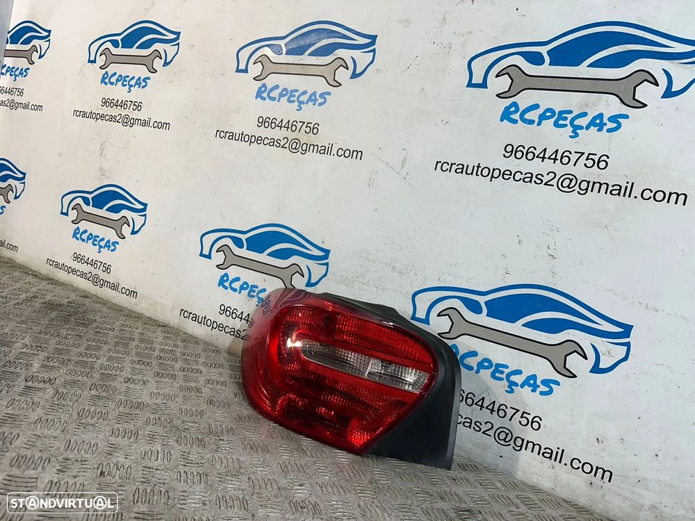 .Conjunto Farolins Tras Traseiros Esquerdo Direito Originais Mercedes Benz Classe A W176 2012 - 2018 - 10