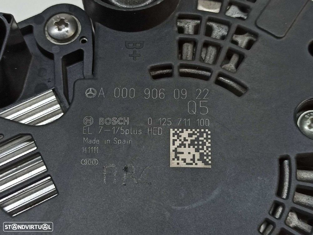 ALTERNADOR MERCEDES CLASE C (W205) LIM. C 200 CGI (205.042) - 11