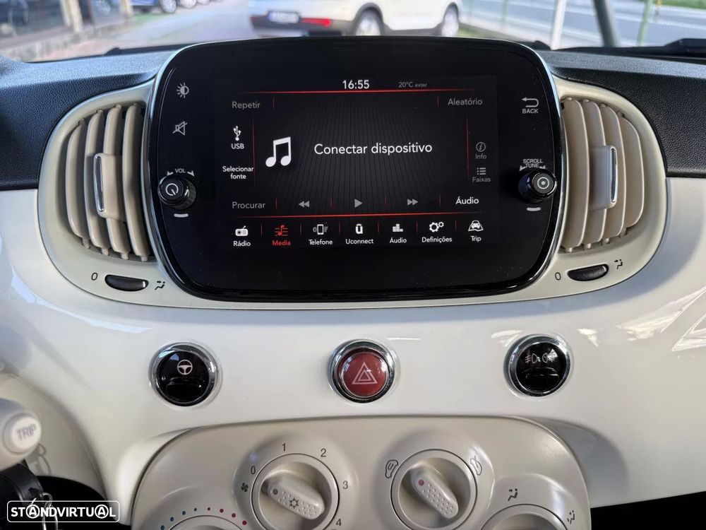 Fiat 500 1.2 Collezione Dualogic S&S - 12