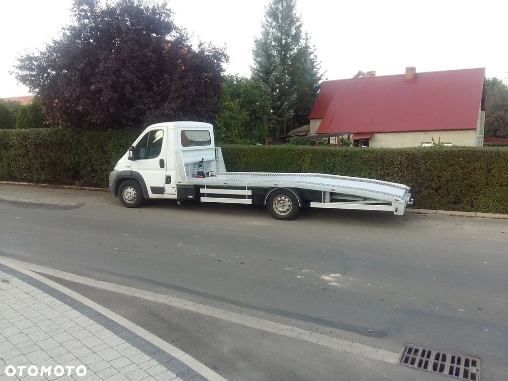 BOXER najazd ZABUDOWA autolaweta KUNICE - 12