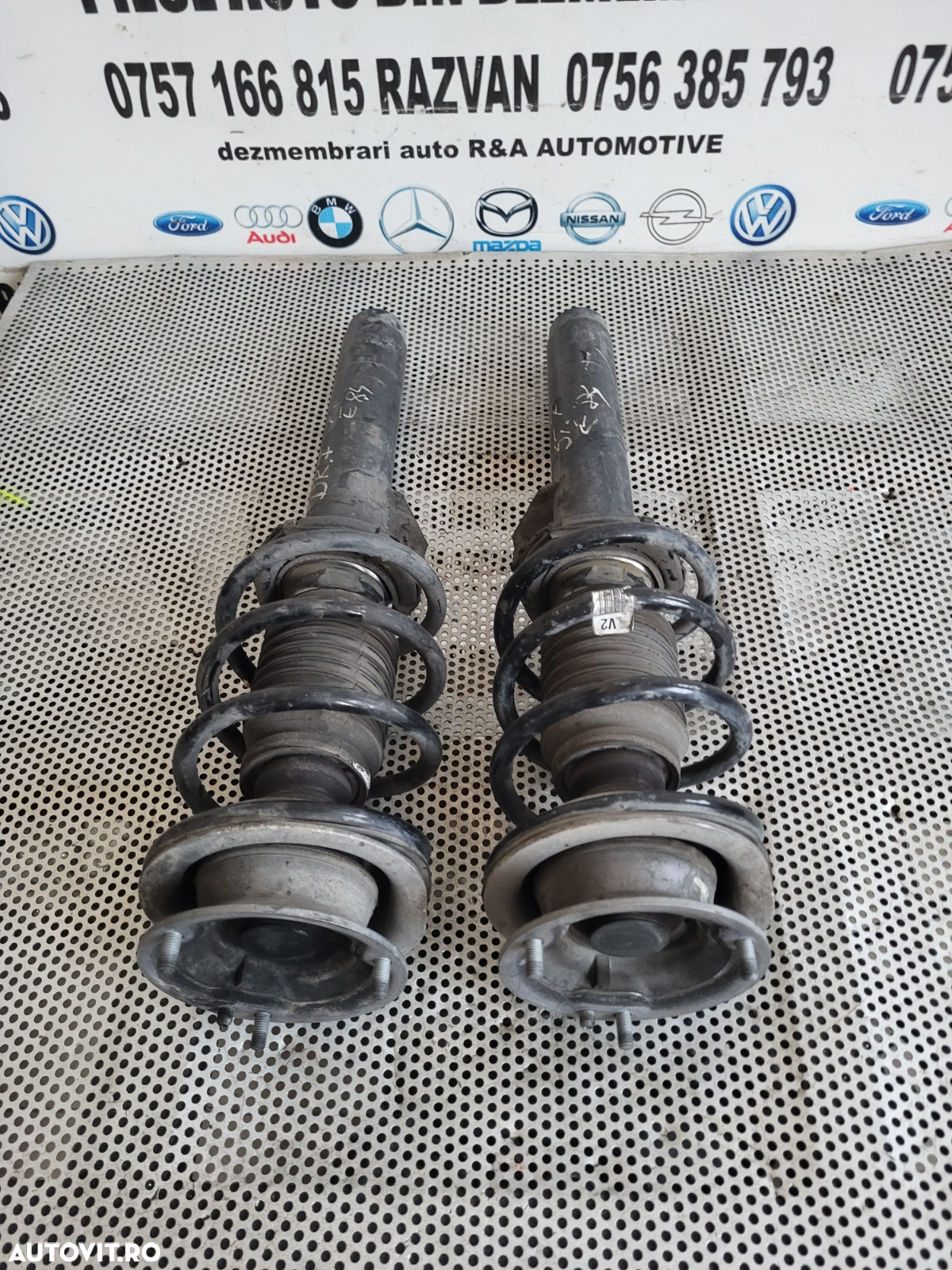 Ansamblu Telescop Arc Flansa Stanga Dreapta Fata Bmw X1 E84 Sdrive 2x4 An 2009-2010-2011-2012-2013-2014-2015 2.0 Diesel Cod 6855239 6855240 - 4