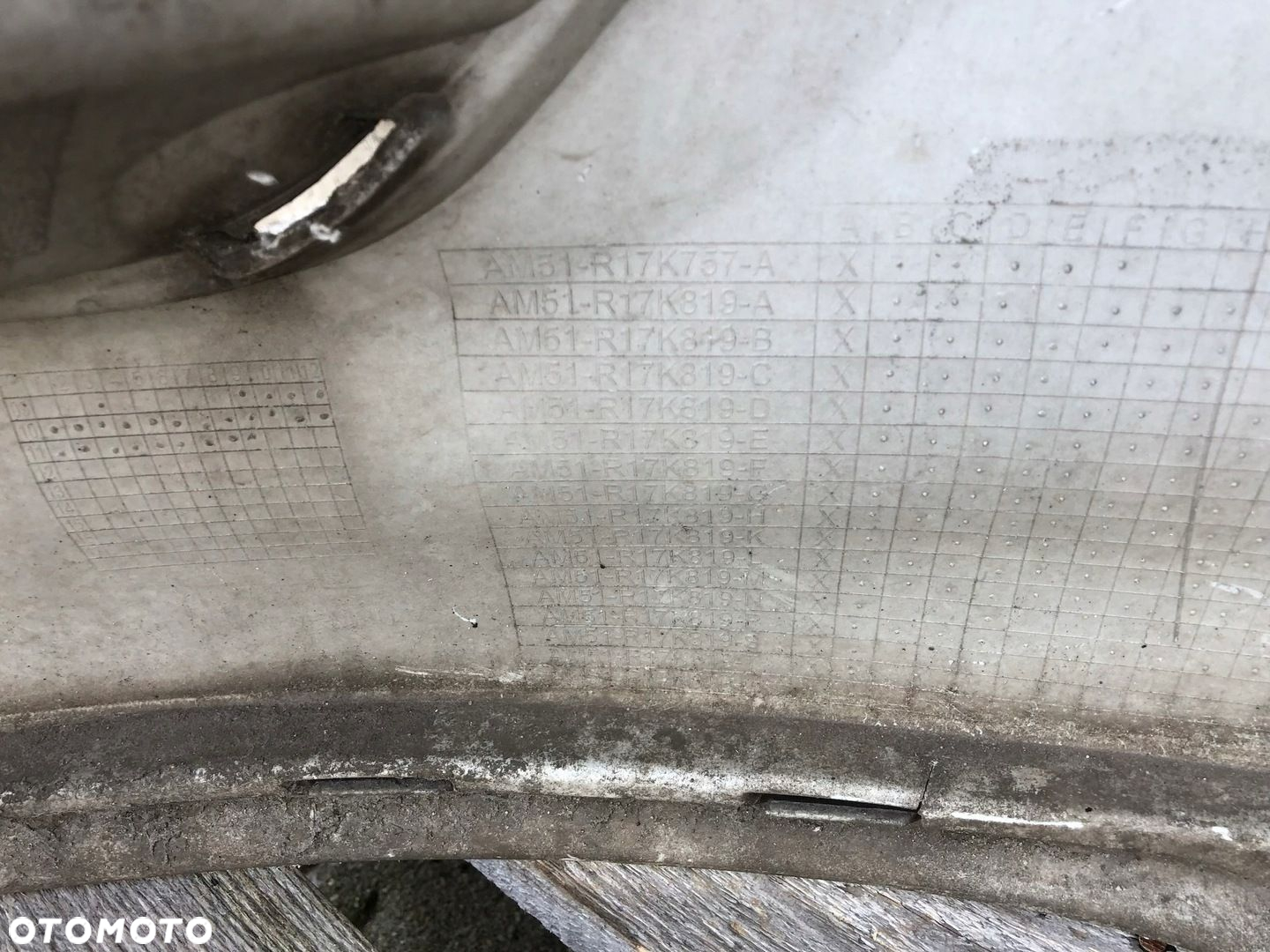 ZDERZAK PRZÓD PRZEDNI FORD C-MAX MK2 II 2 2010- AM51-R17K757-A ORYGINA CAŁY - 8