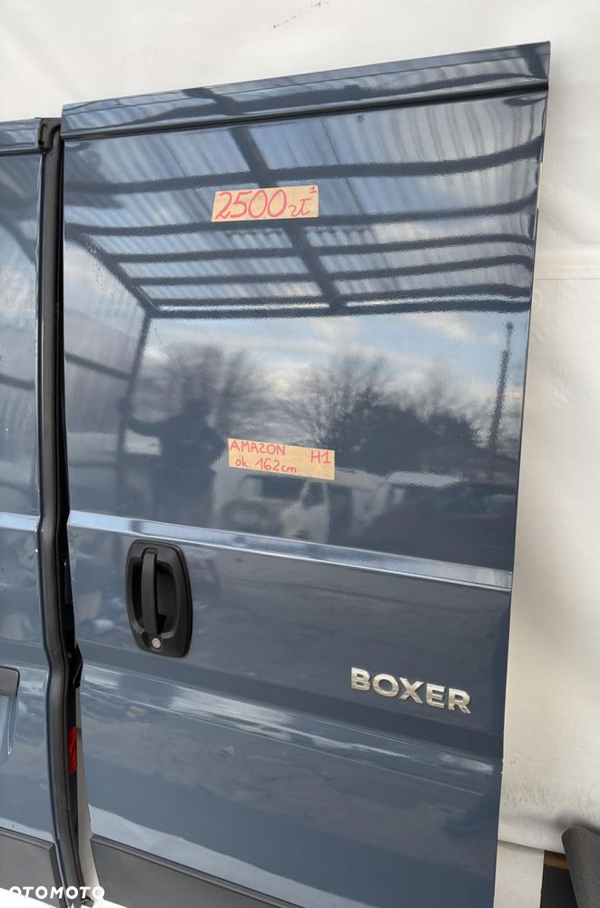 DUCATO BOXER JUMPER 19- DRZWI NISKIE TYŁ PRAWE LEWE H1 KOLOR SZARY AMAZON - 8