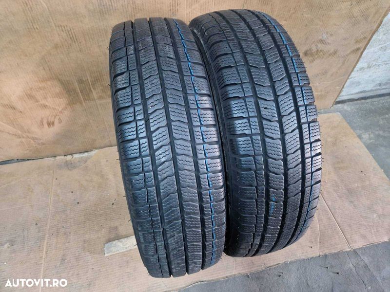 2 Kleber R16C 215/75 Anvelope de iarnă Bun Dot4719 - 3