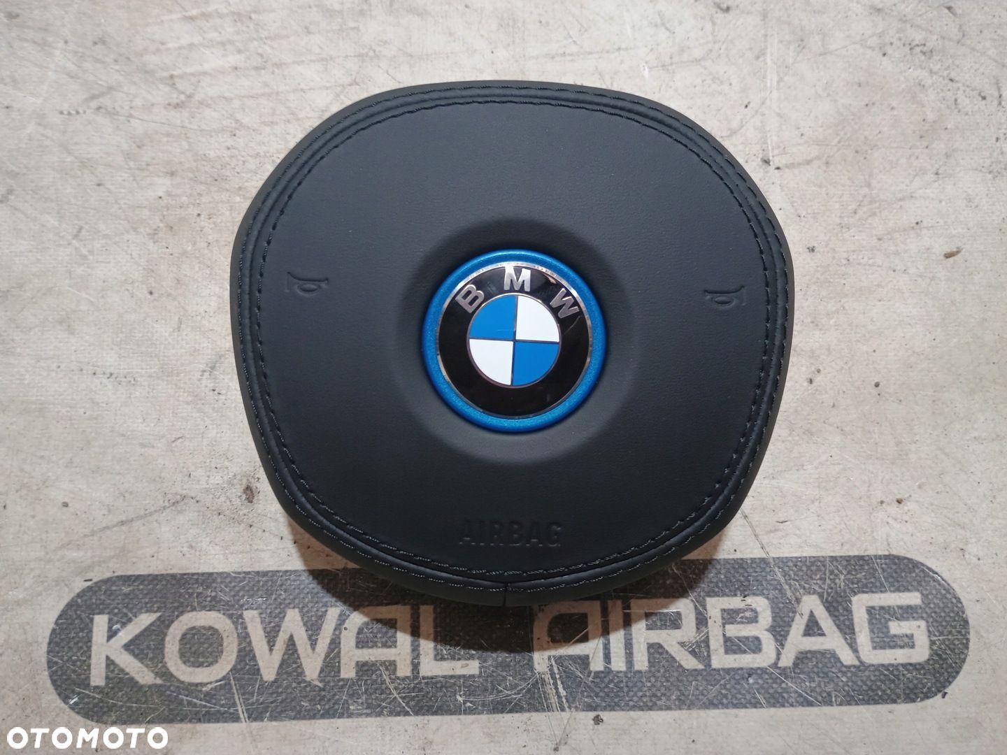 BMW 5 G30 G31 SKÓRA M-PAKIET EUROPA EU AIRBAG KIEROWCY ORYGINAŁ DEMONTAŻ - 1