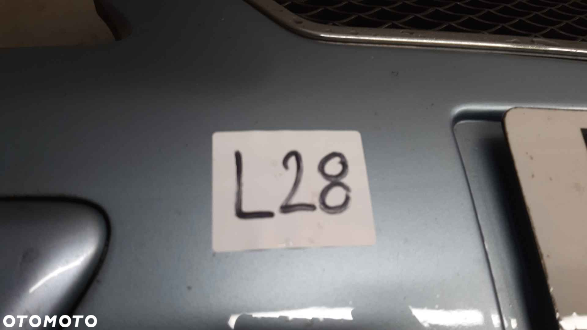 @ ZDERZAK PRZÓD PRZEDNI FORD FOCUS MK.2 2 II Z3 BŁĘKITNY HALOGENY USZKODZONY - 2