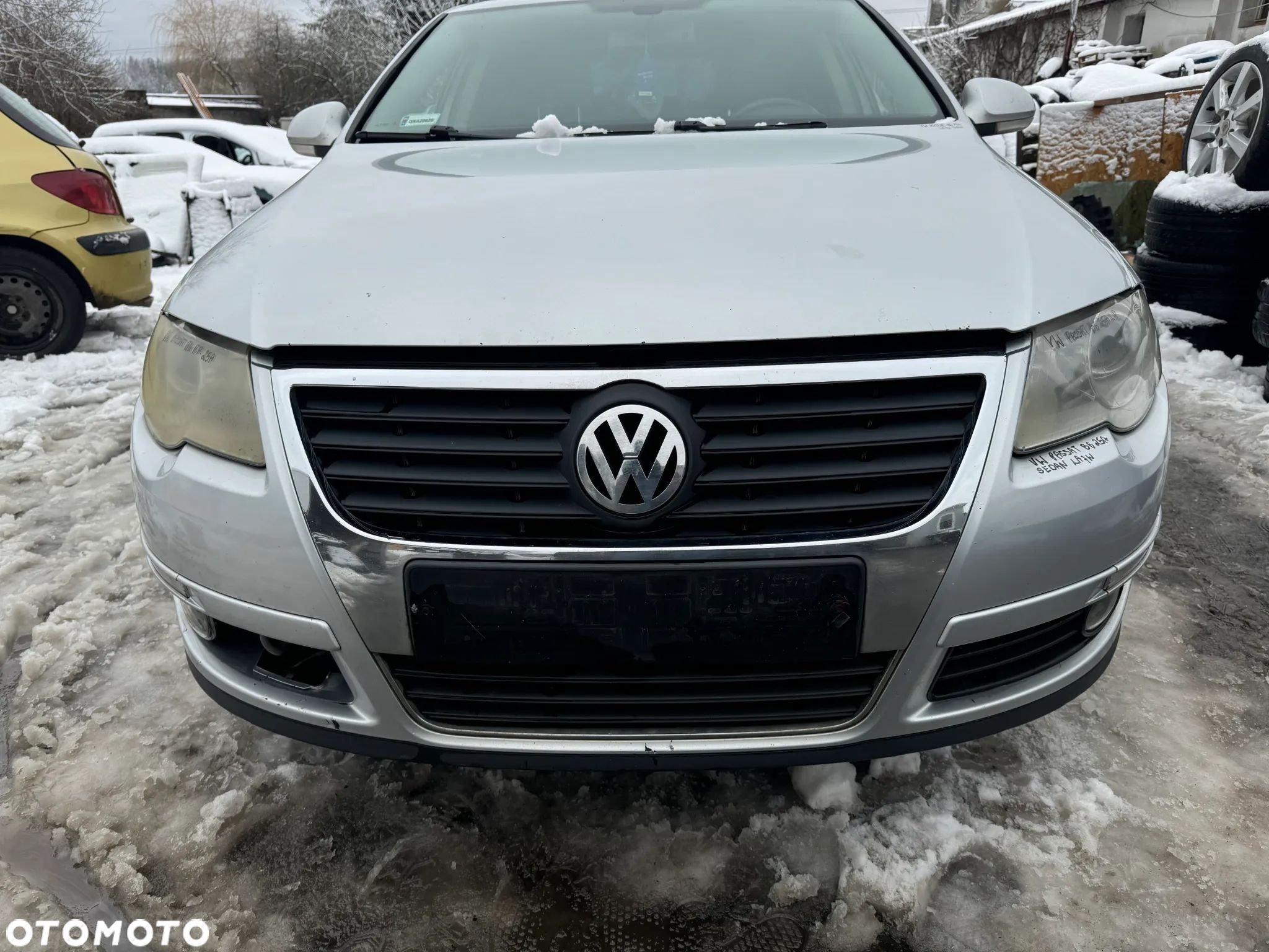 VW PASSAT B6 ZDERZAK PRZÓD PRZEDNI LA7W - 1