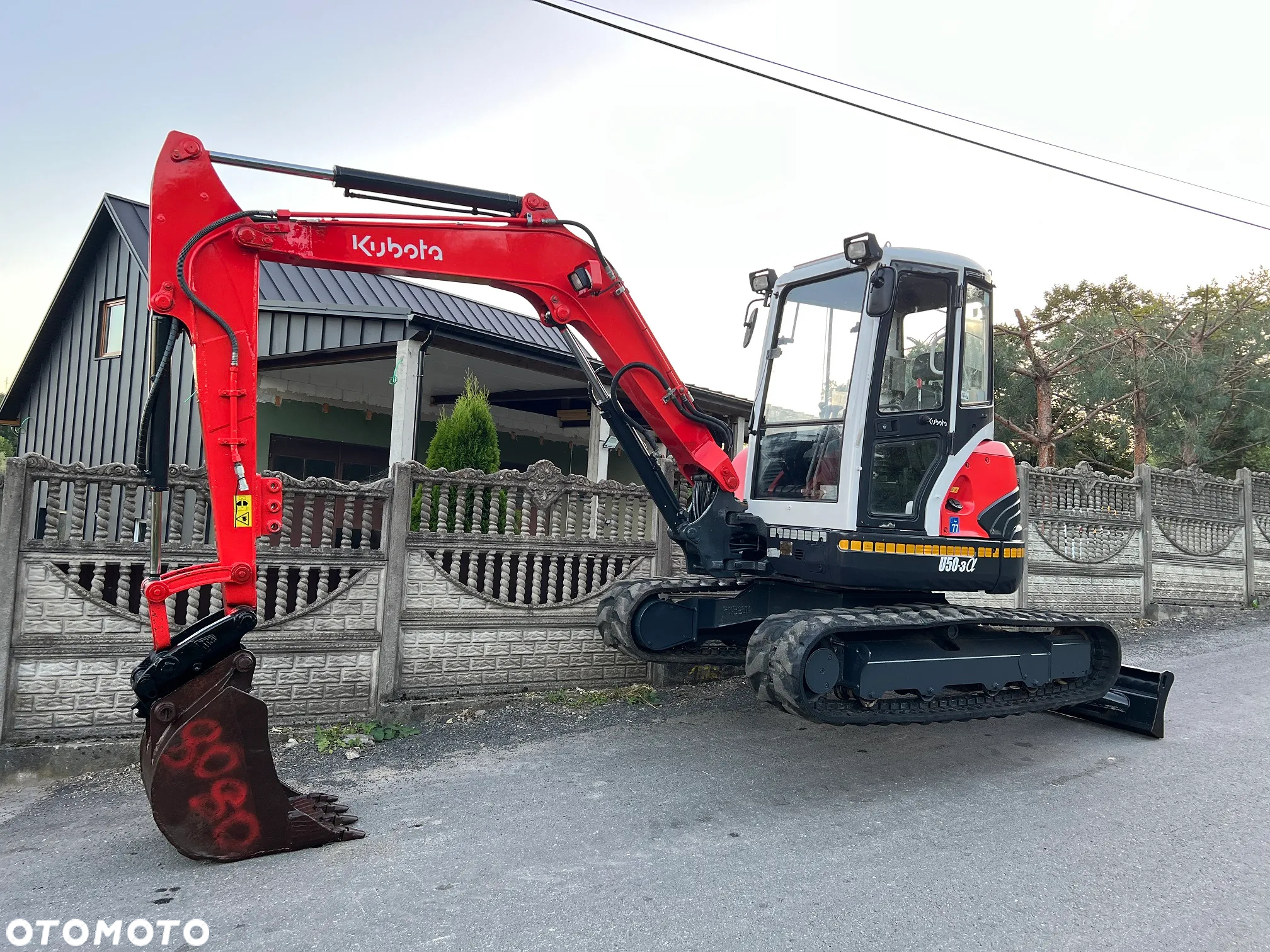 Kubota U50-3α * Koparka Gąsienicowa Kubota U50 * 5 Ton * Zerowy Obrys * Stan IDEALNY * BRUTTO * - 14
