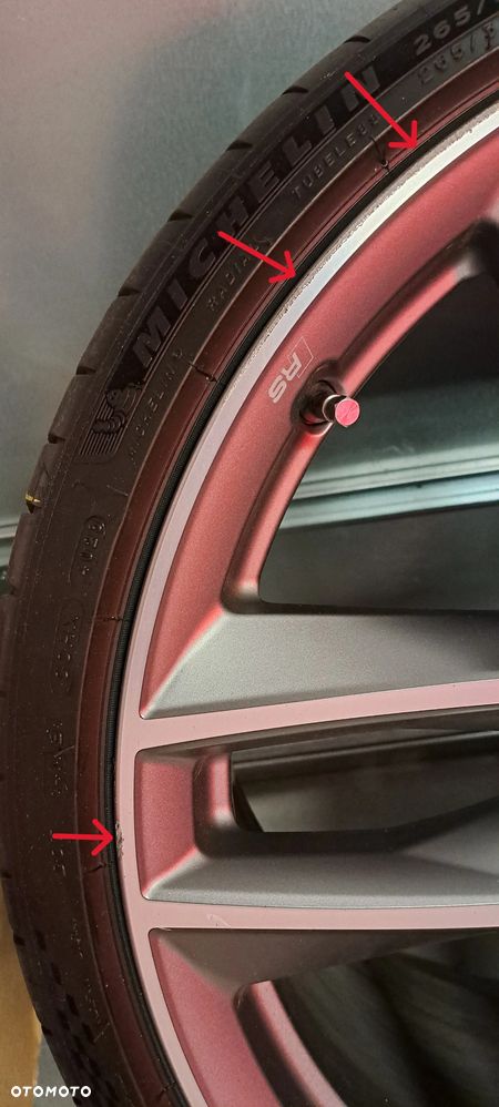ORYGINALNE felgi Audi 21" wersja RS 4MO - 10