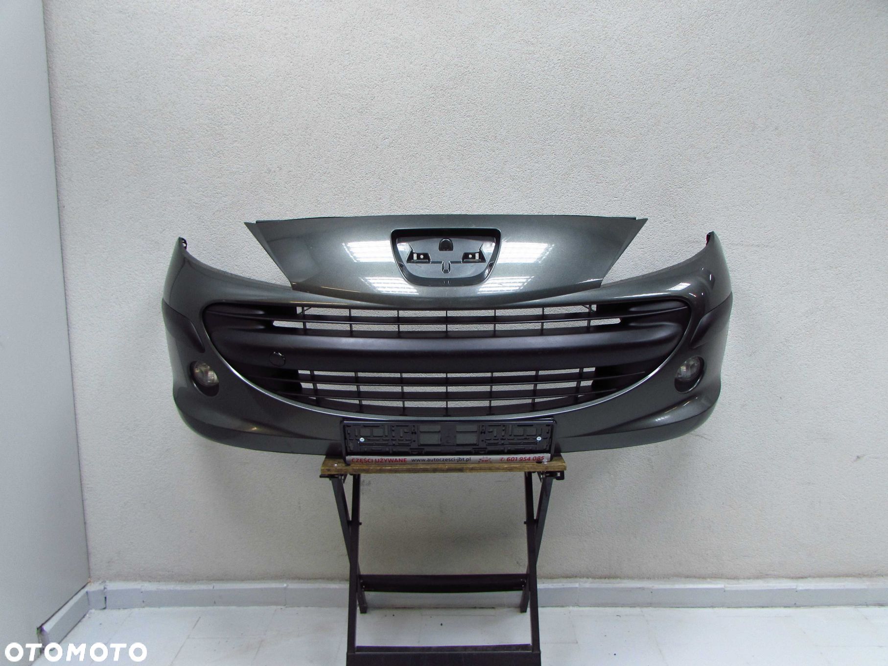 PEUGEOT 207 06-09 ZDERZAK PRZOD HALOGENY - 1