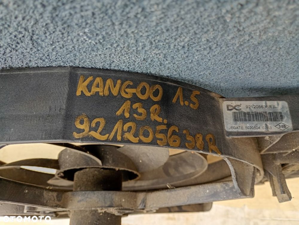 Wentylator Chłodnicy Renault Kangoo II III Lift Mercedes Citan W415 1.5 DCI 921205638R - 4