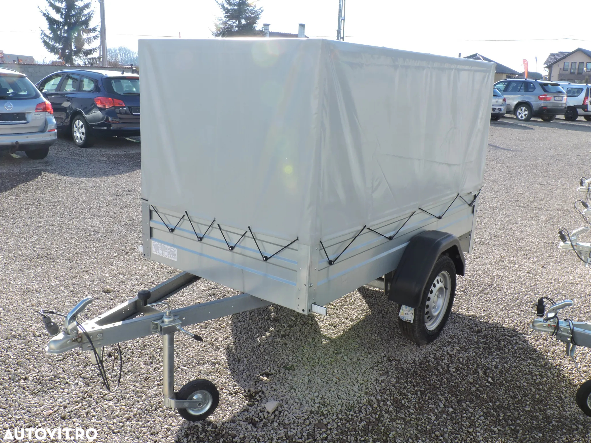 Trailer Europe ALFA -1,2 AXE ,Arc de foi,Al,750-3500kg - 8