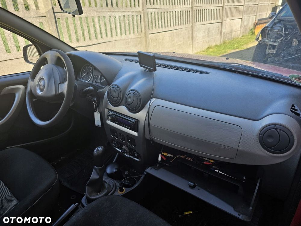 kokpit konsola deska rozdzielcza poduszki airbag pasy dacia sandero - 1