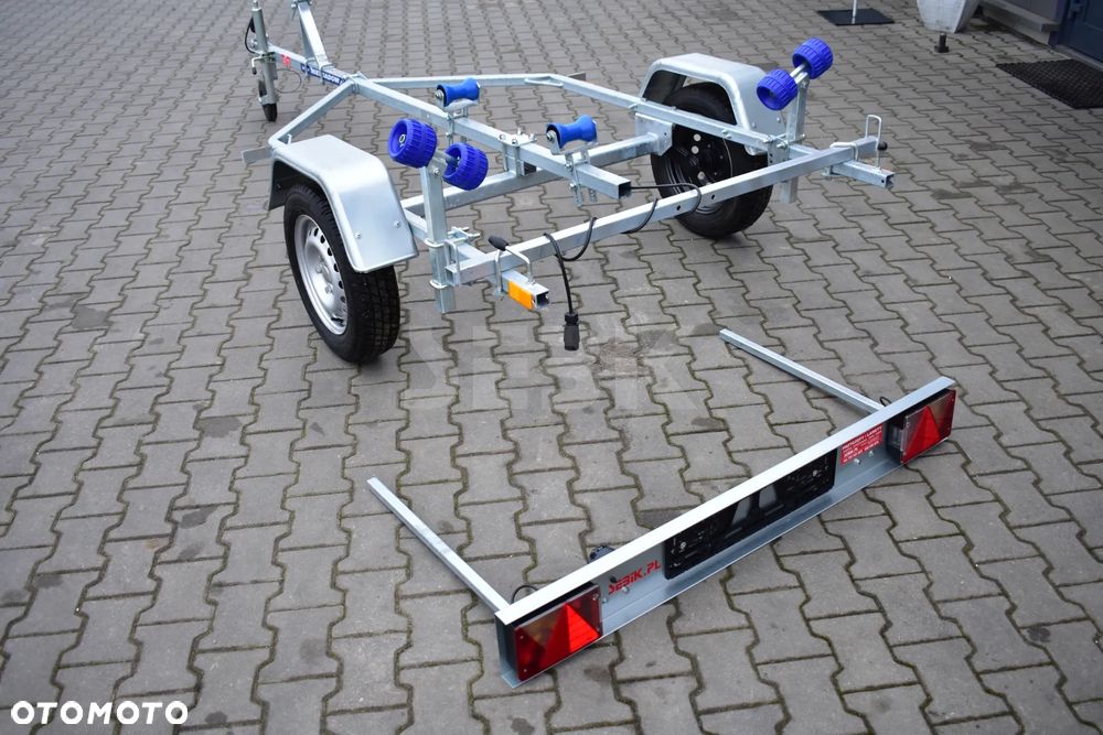Niewiadów HIT CENOWY! SUPER PRZYCZEPA P 400 DO ŁODZI DŁ. 400 CM. - 8