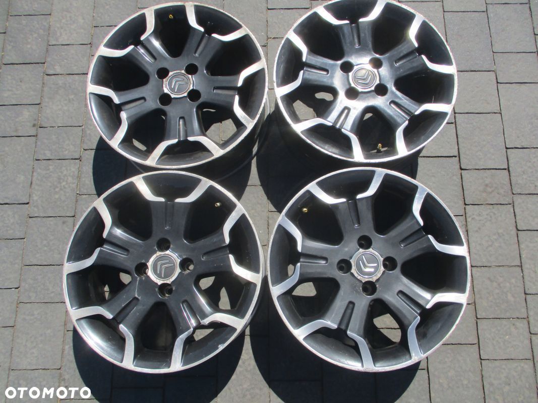 FELGI ALUFELGI 7JX17 4x108 65 mm ET25 CITROEN ORYGINAŁ 9687754888 - 1