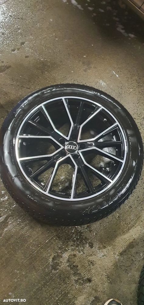 Jante Audi Sport 20 in design cu 5 spite en-V cu Anvelope de iarna - 7