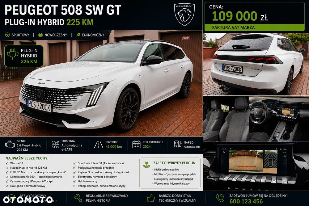 Peugeot 508 1.6 PureTech HYbrid PHEV GT S&S EAT8 - 1