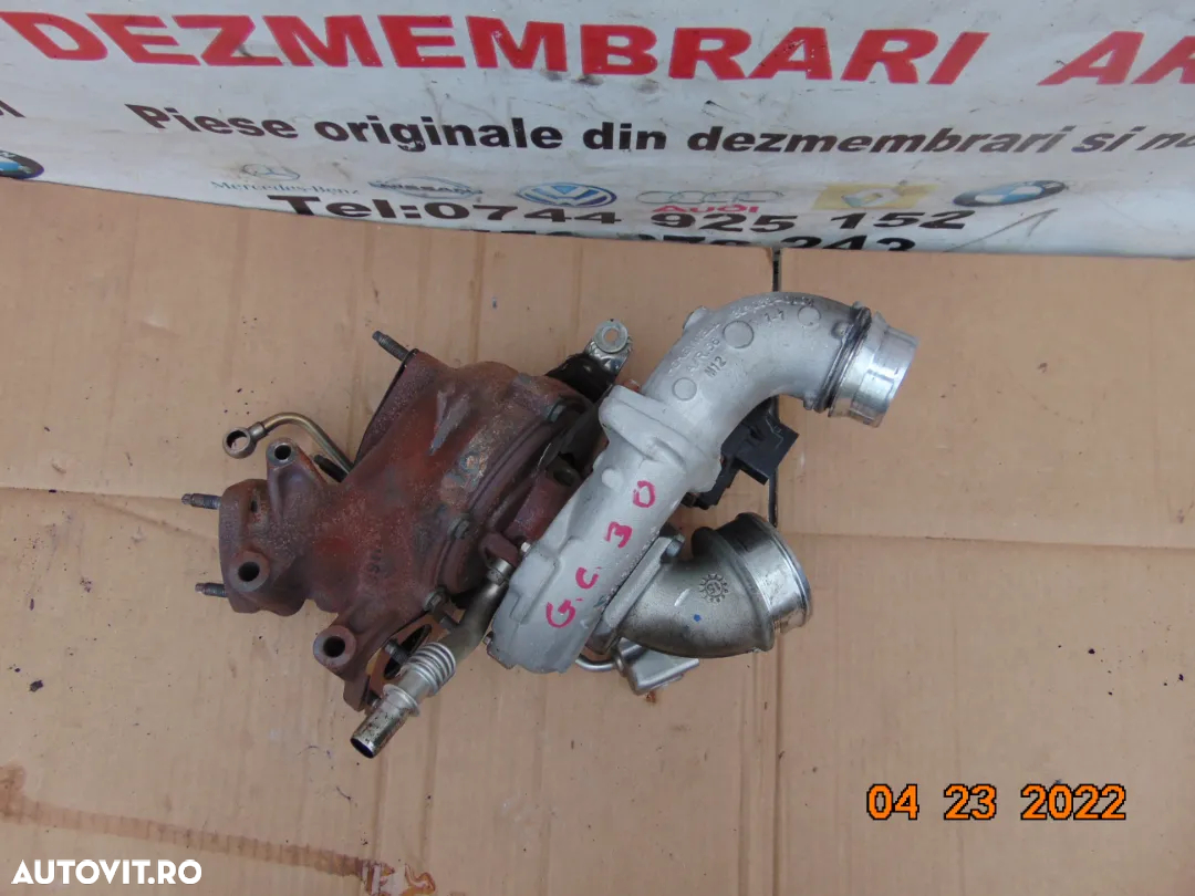 Turbina Jeep grand cherokee 4 motor 3.0 vm wk2 lancia thema dodge ram turbosuflanta turbo - 2