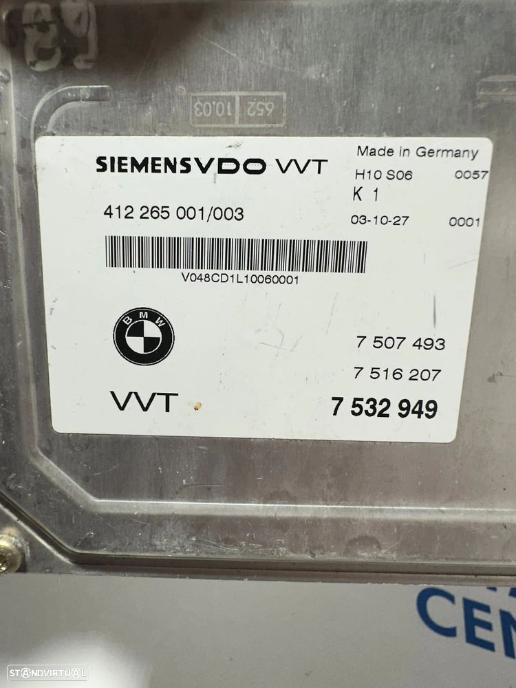.Centralina Original Motor Siemens BMW E46 Serie 3 N42B18 N42B20 VVT Valvetronic Controlador 7532949 412265001 1998 - 2005 - 7