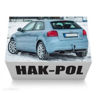 MARKOWY HAK HOLOWNICZY + WIĄZKA + GNIAZDO 7 PIN DO SAMOCHODU VOLKSWAGEN VW GOLF5 V 6 VI + PLUS - 12