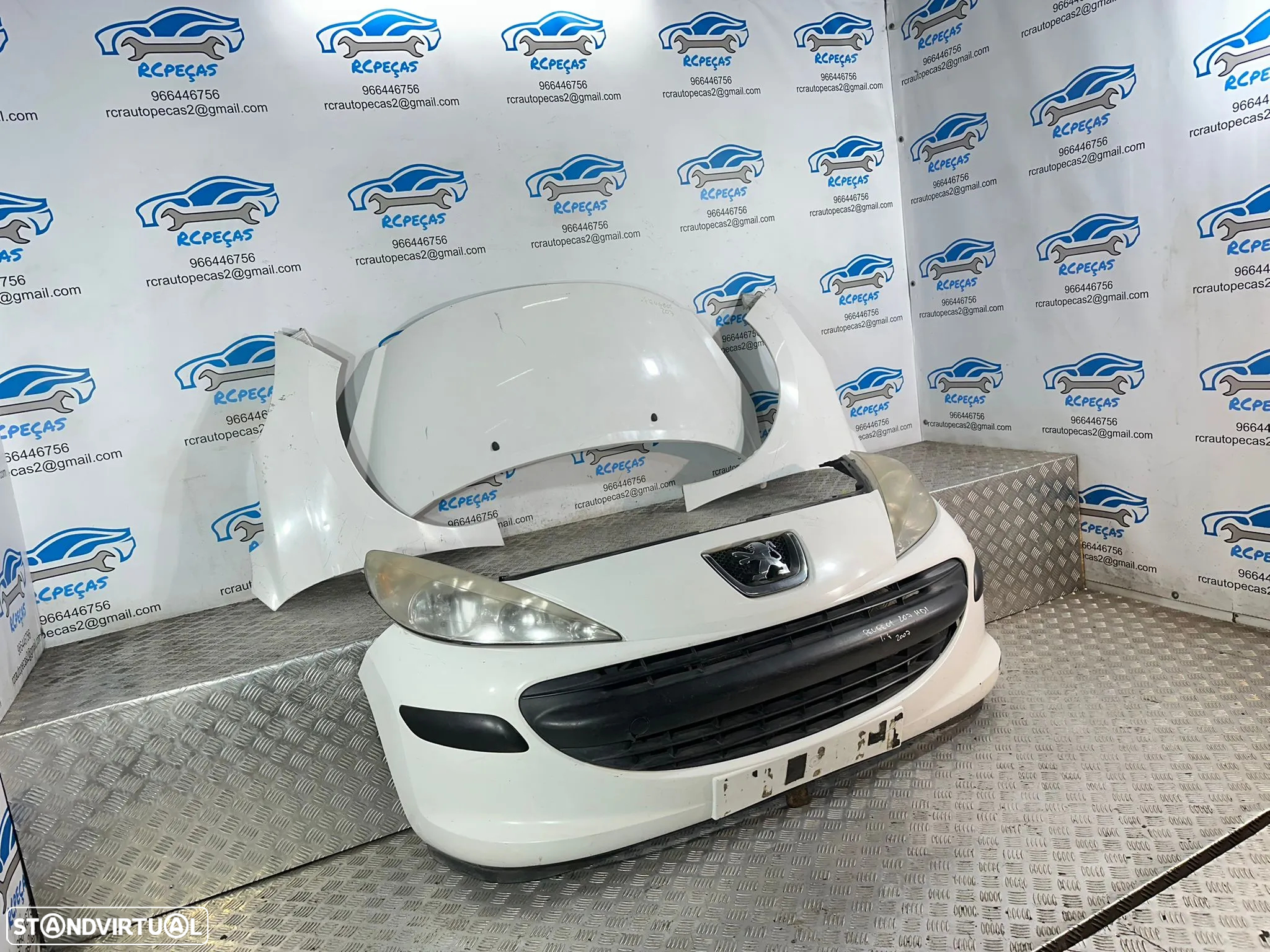 .Frente Completa Peugeot 207 1.4 HDi Diesel 68cv Fase 1 2006 - 2014 - 3