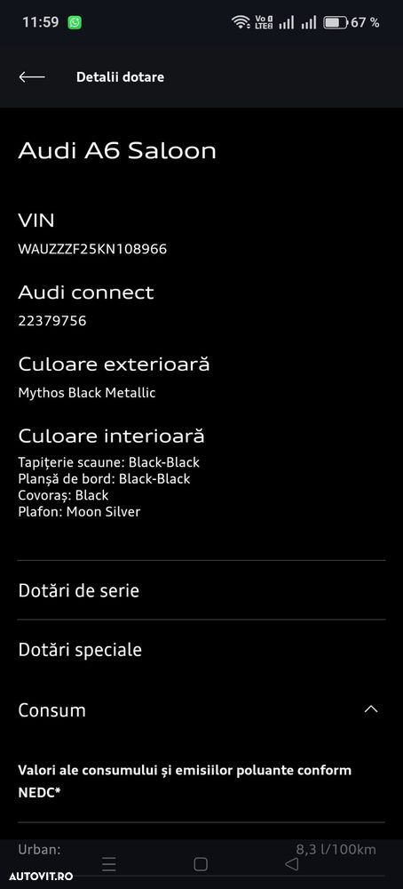 Audi A6 2.0 45 TFSI quattro S tronic Sport - 6