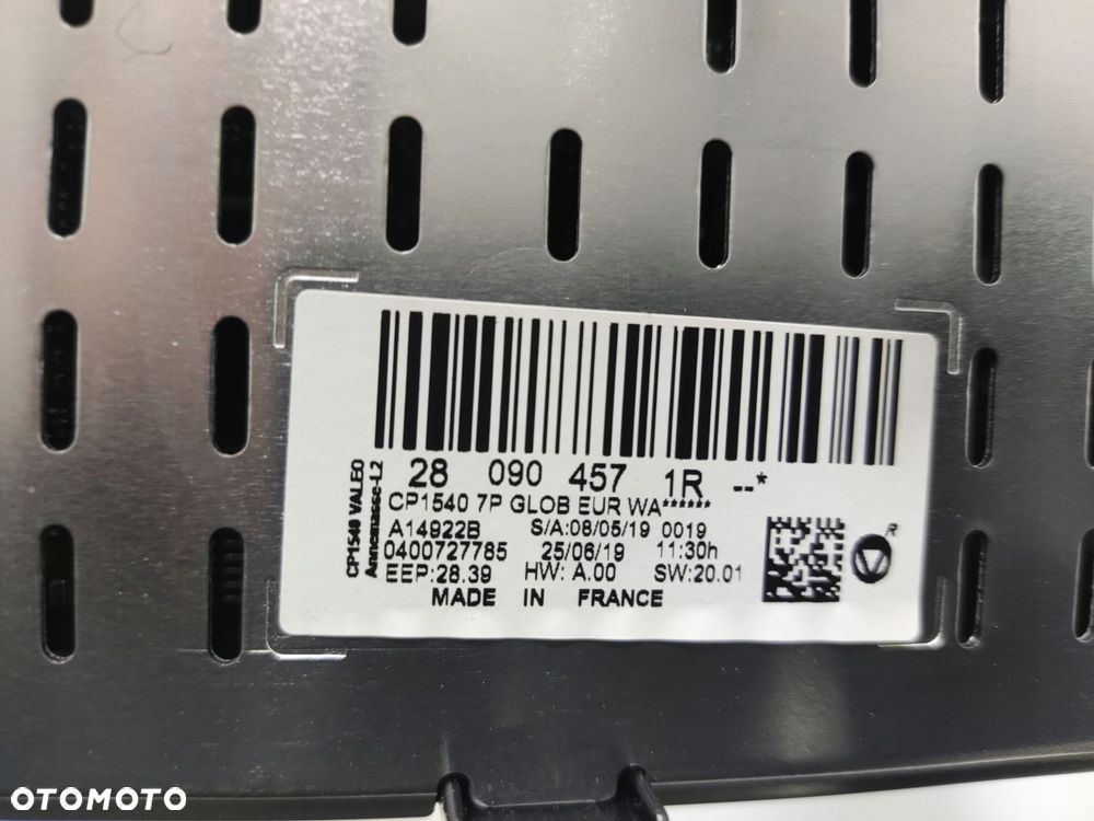 ekran wyświetlacz radia nawigacji renault megane iv 280904571r 2016-2020 - 7