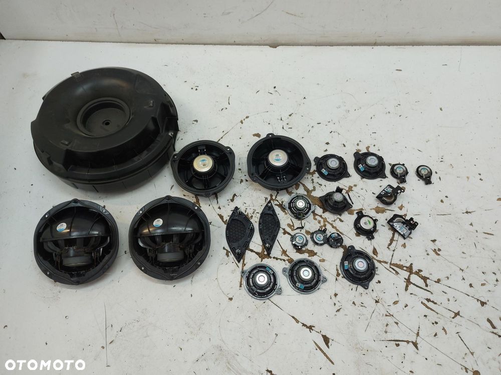 AUDI Q5 80A II głośniki zestaw głośników audio nagłośnienie SUBWOFFER - 4