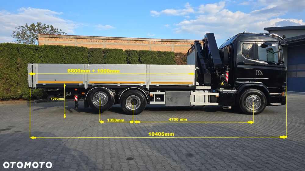 Scania G490 6x2 CRANE HMF 3220K8 - 12