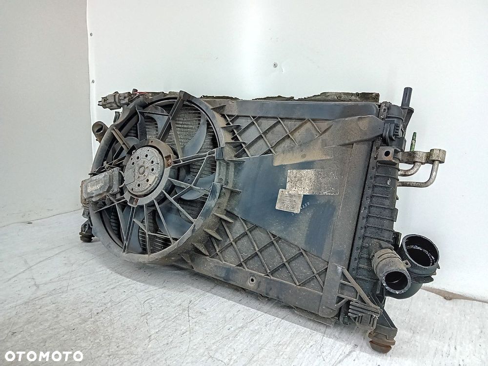 ZESTAW CHŁODNIC WODA KLIMA INTELCOOLER WENTYLATOR FORD FOCUS II 1137328148 - 2