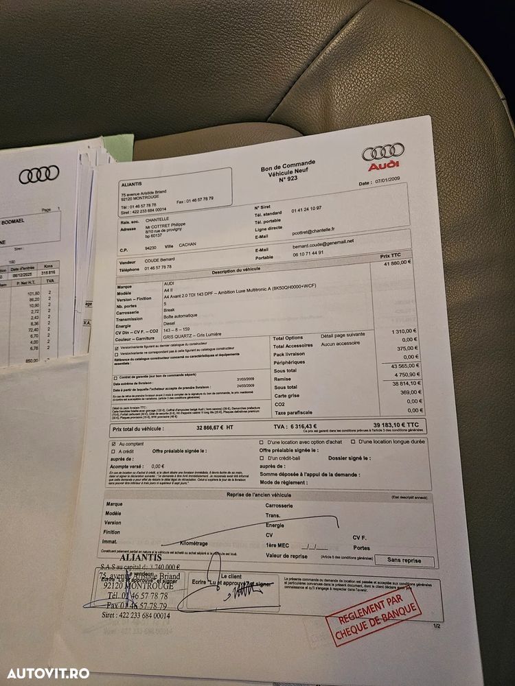 Audi A4 2.0 TDI Multitronic Avant - 32